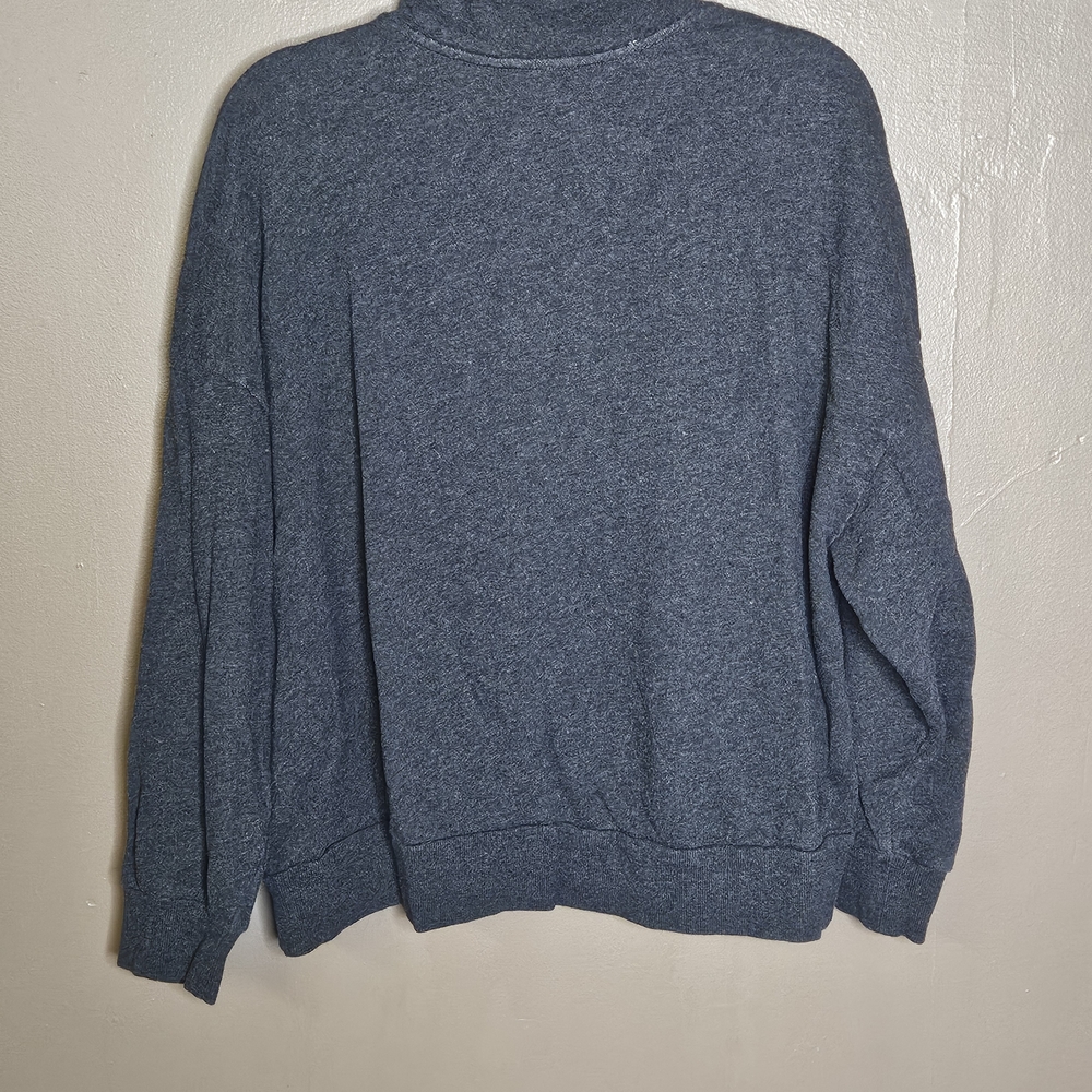 💥Sale💥Torrid Women's Charcoal Drop Shoulder Half Zip Pullover - Picture 3 of 4